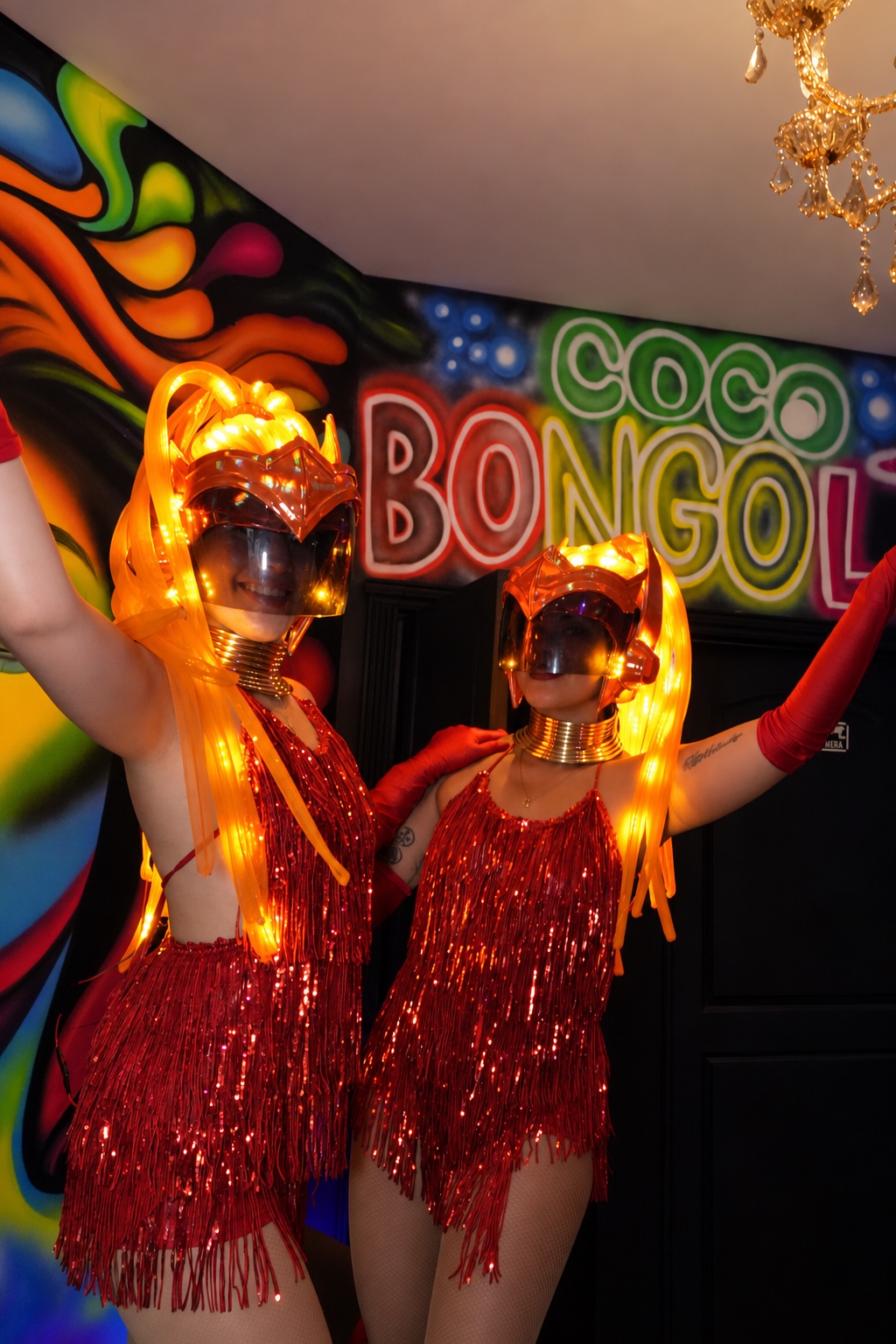 Performers at Coco Bongo Long Island